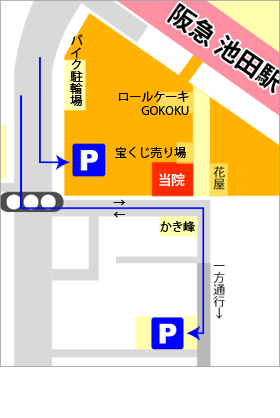 サンシティ内の地図